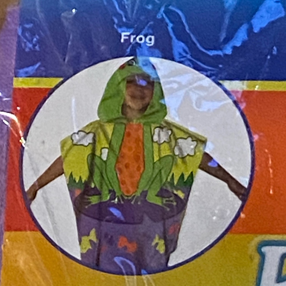 Kids hooded towel FROG - Brand new in package